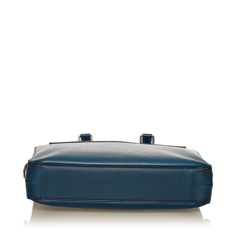 Louis Vuitton Epi Porte Documents Briefcase (SHG-29414) - Image 3