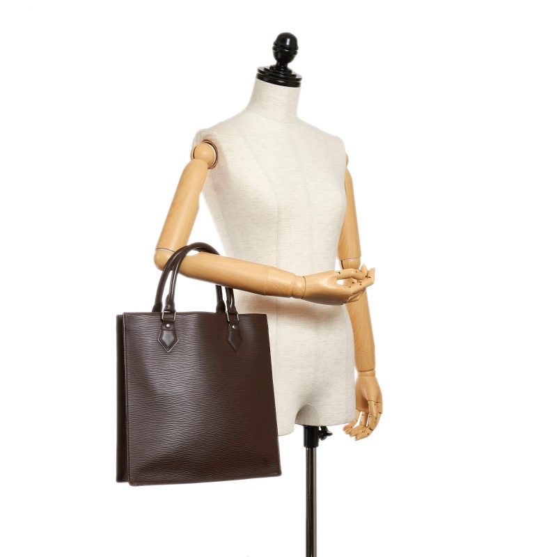 Louis Vuitton Epi Sac Plat PM (SHG-37401) - Image 4