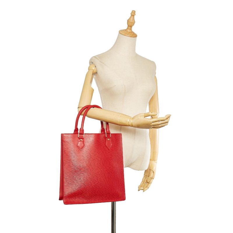 Louis Vuitton Epi Sac Plat PM (SHG-37813) - Image 4