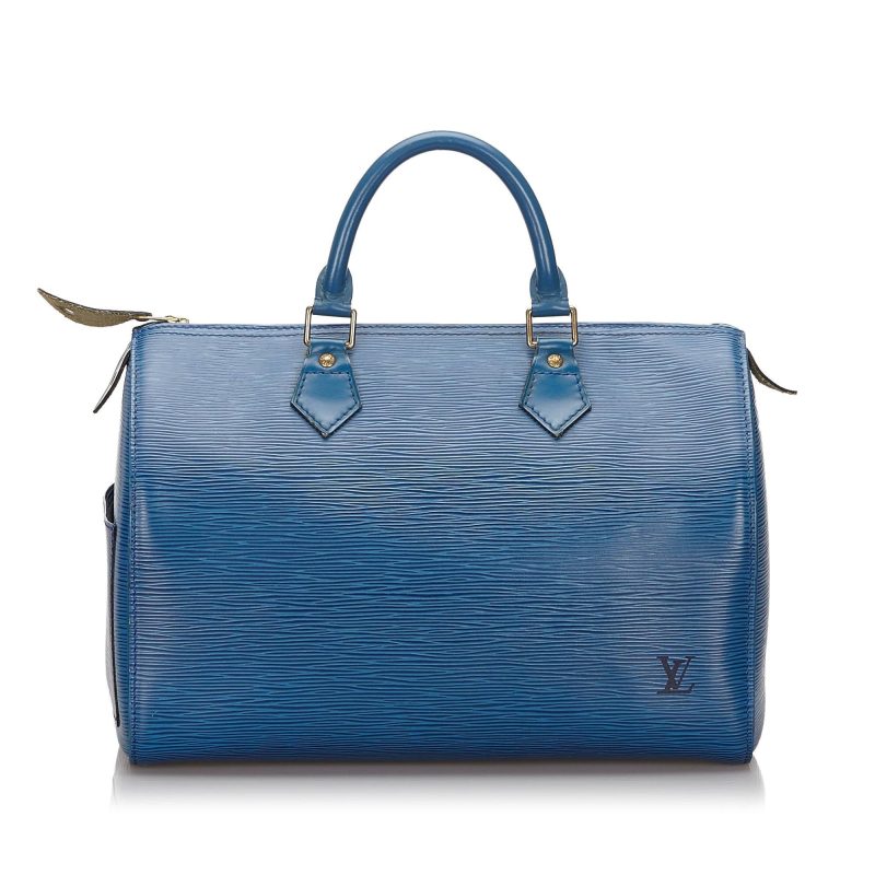 Louis Vuitton Epi Leather Speedy 30 Satchel (SHG-11990) - Image 8