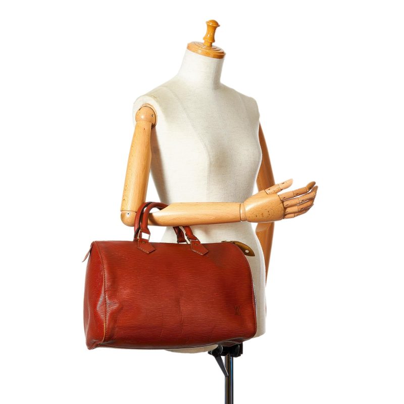 Louis Vuitton Epi Speedy 30 (SHG-26173) - Image 4