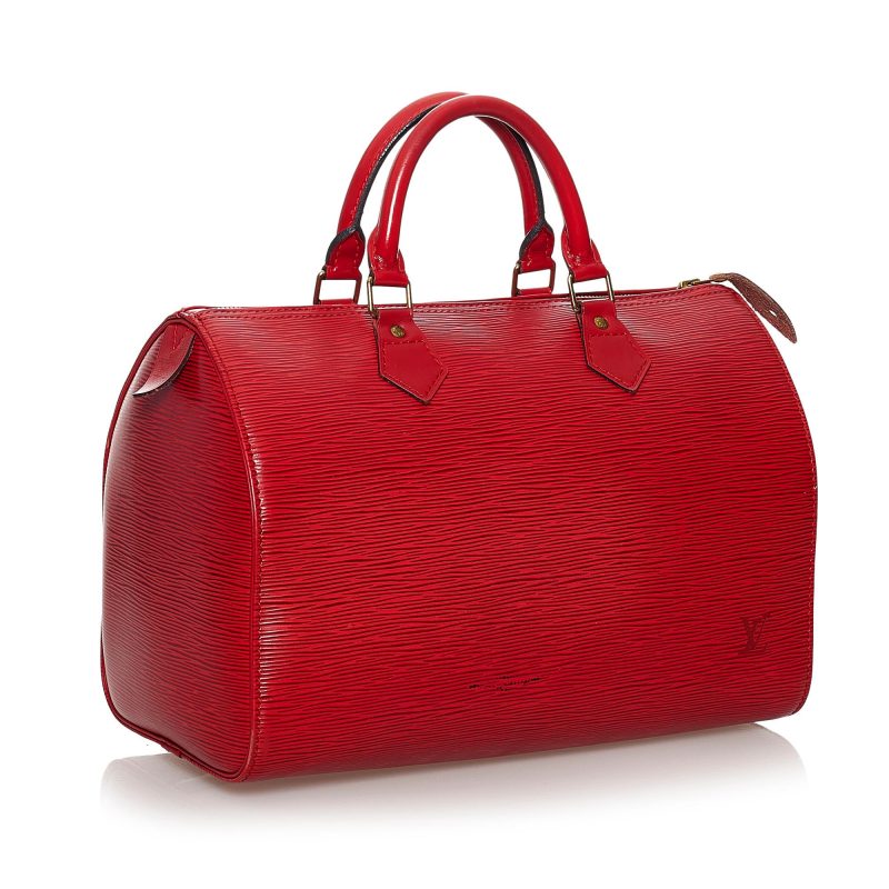 Louis Vuitton Epi Speedy 30 (SHG-30832)