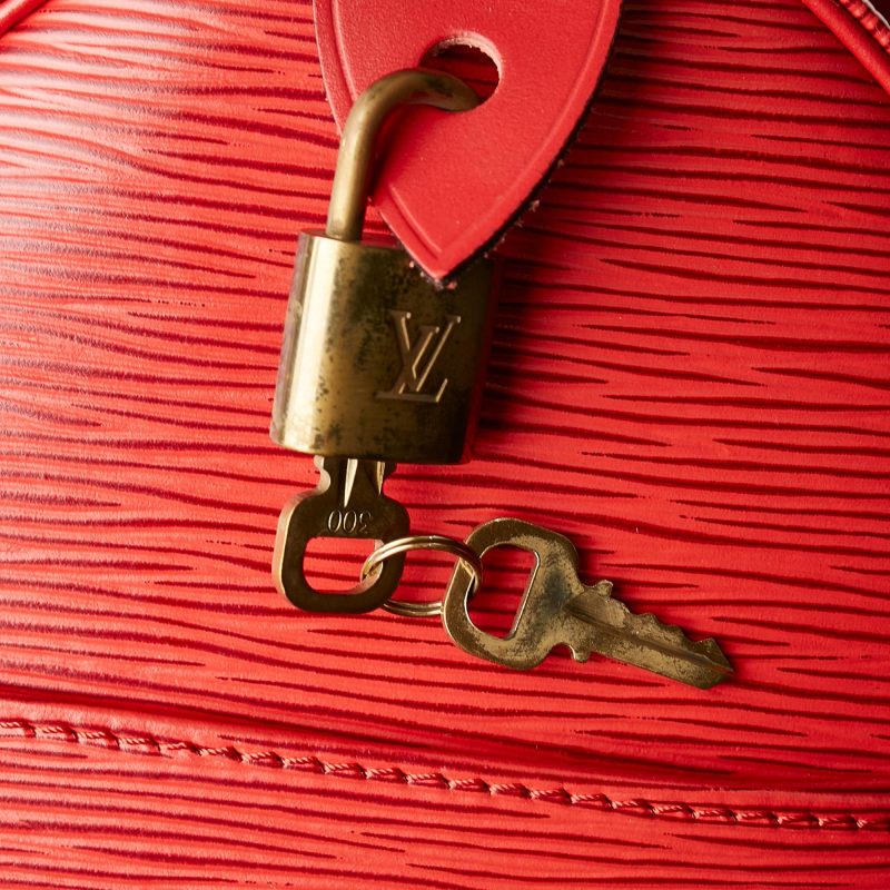 Louis Vuitton Epi Speedy 30 (SHG-36056) - Image 9