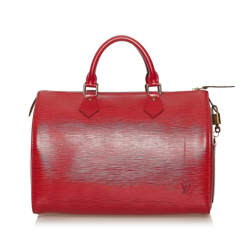 Louis Vuitton Epi Speedy 30 (SHG-36056) - Image 10