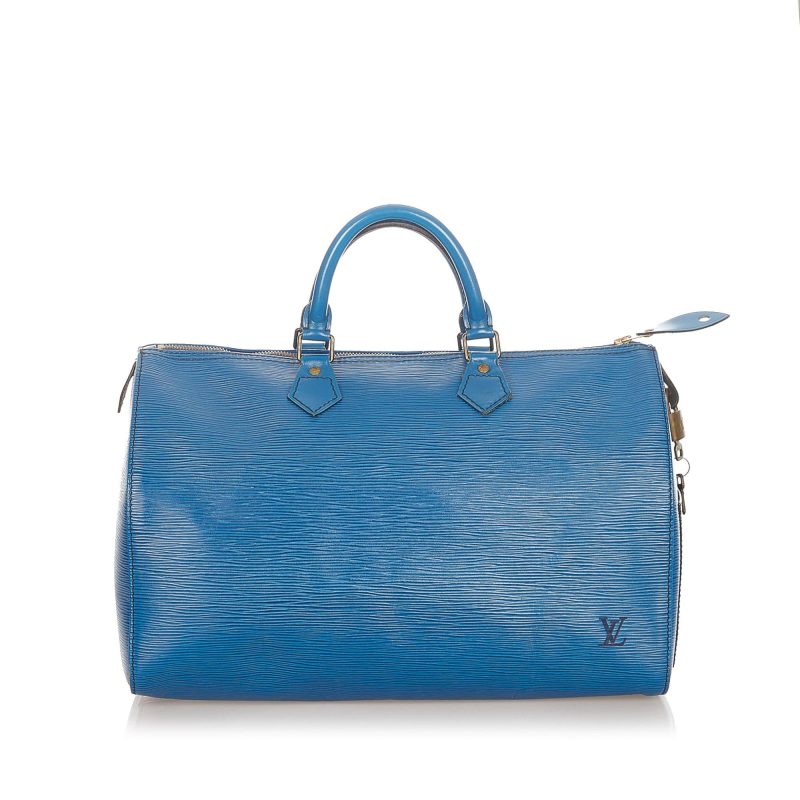 Louis Vuitton Epi Speedy 35 (SHG-21807) - Image 10
