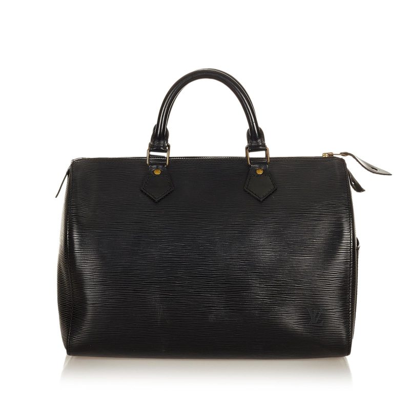 Louis Vuitton Epi Speedy 35 (SHG-27122) - Image 9