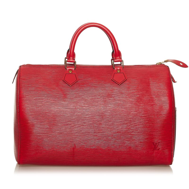 Louis Vuitton Epi Speedy 35 (SHG-29301) - Image 10
