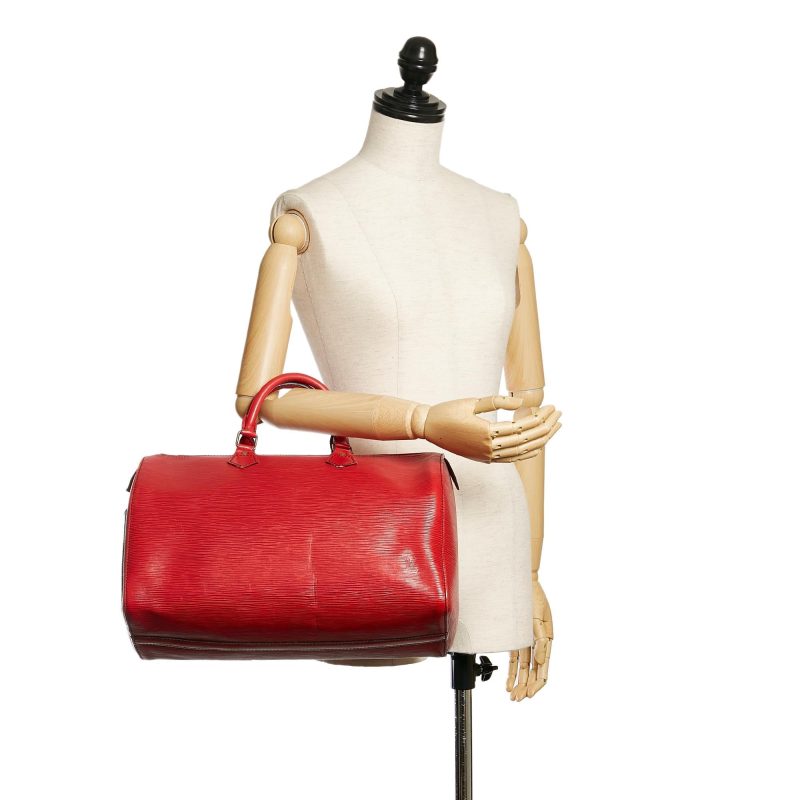 Louis Vuitton Epi Speedy 35 (SHG-29301) - Image 4