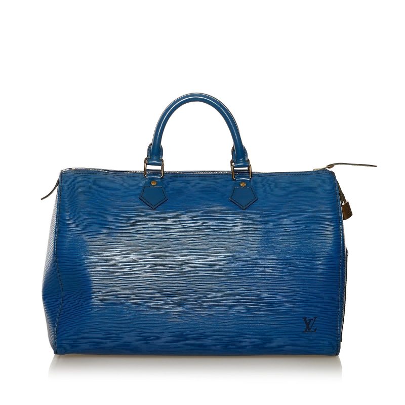 Louis Vuitton Epi Speedy 35 (SHG-34516) - Image 10