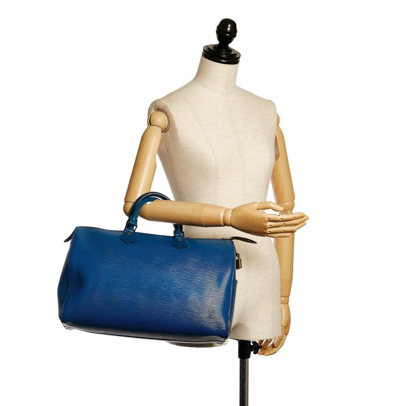 Louis Vuitton Epi Speedy 35 (SHG-34516) - Image 4