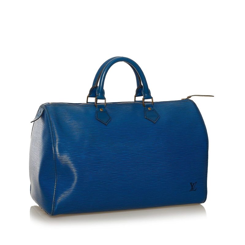 Louis Vuitton Epi Speedy 35 (SHG-34516)