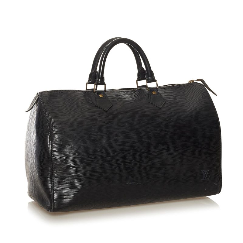 Louis Vuitton Epi Speedy 35 (SHG-34570)