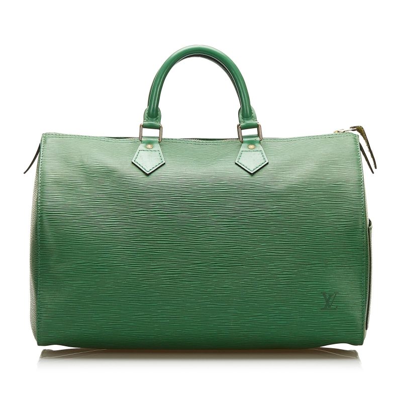 Louis Vuitton Epi Speedy 35 (SHG-35494) - Image 10