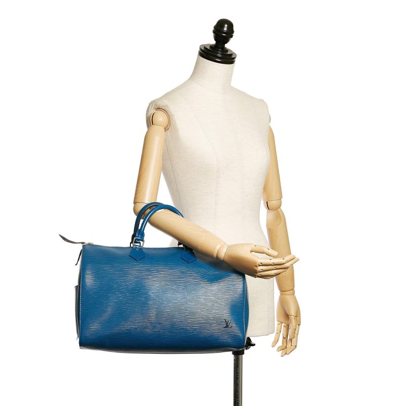 Louis Vuitton Epi Speedy 35 (SHG-36373) - Image 4