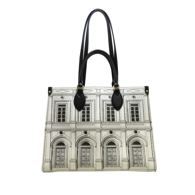 Louis Vuitton Fornasetti Architettura Onthego MM (SHG-ZWgq9H) - Image 2