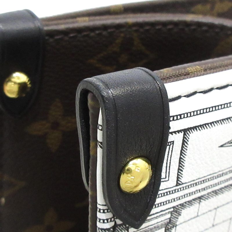 Louis Vuitton Fornasetti Architettura Onthego MM (SHG-ZWgq9H) - Image 8