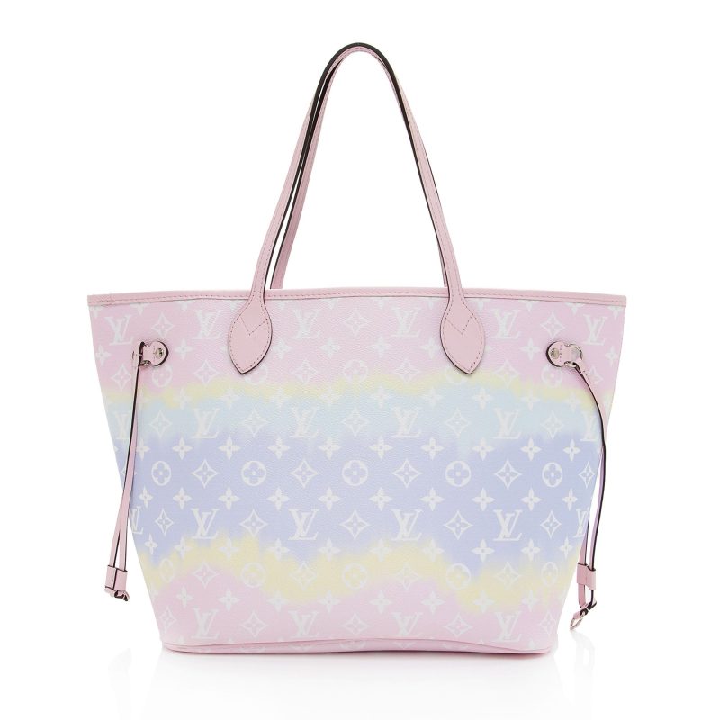Louis Vuitton Giant Monogram Canvas Escale Neverfull MM Tote (SHF-iW77Ow) - Image 2