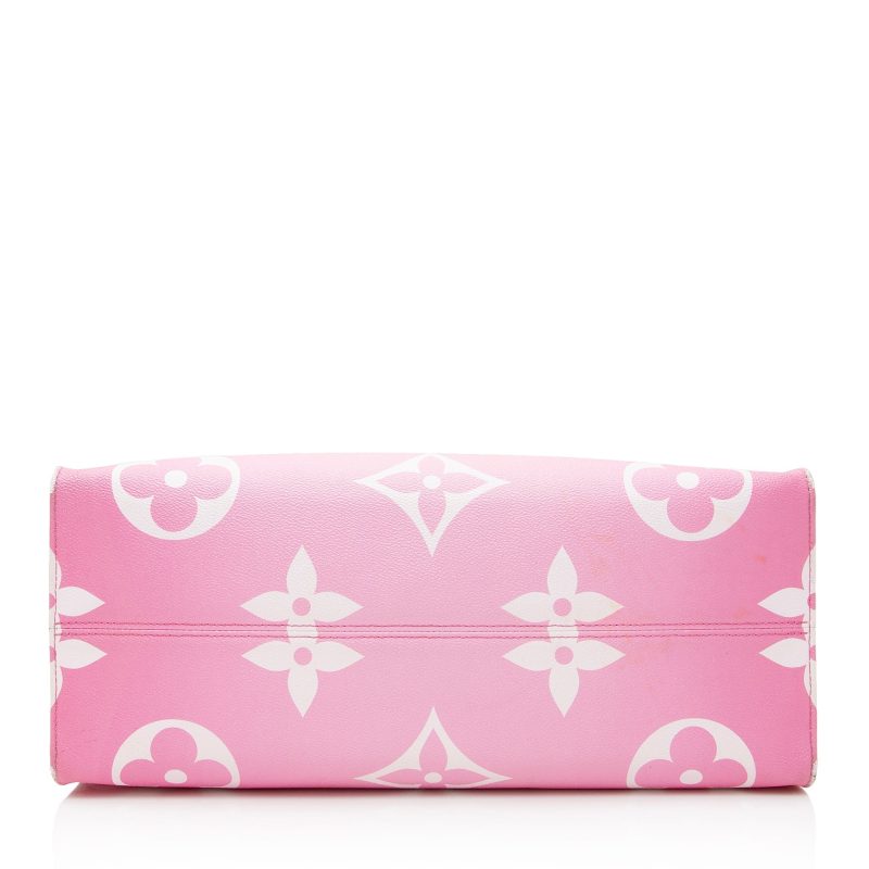 Louis Vuitton Giant Monogram Canvas Escale Onthego GM Tote (SHF-22339) - Image 3
