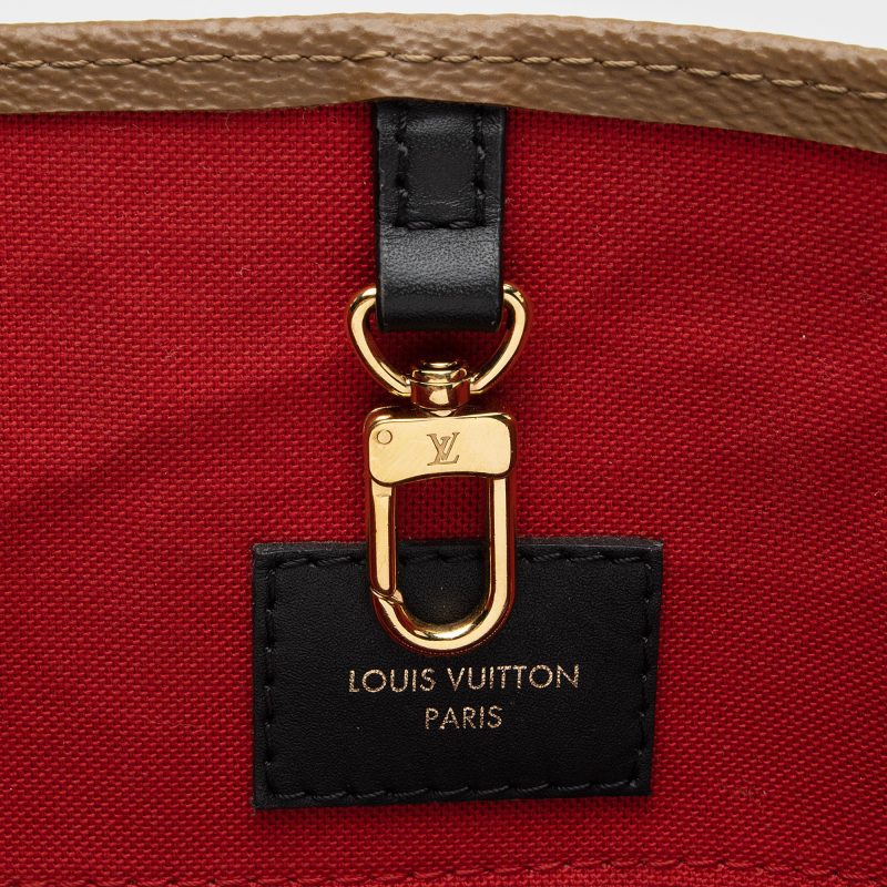 Louis Vuitton Giant Monogram Canvas Onthego GM Tote (SHF-Ci0QvZ) - Image 8