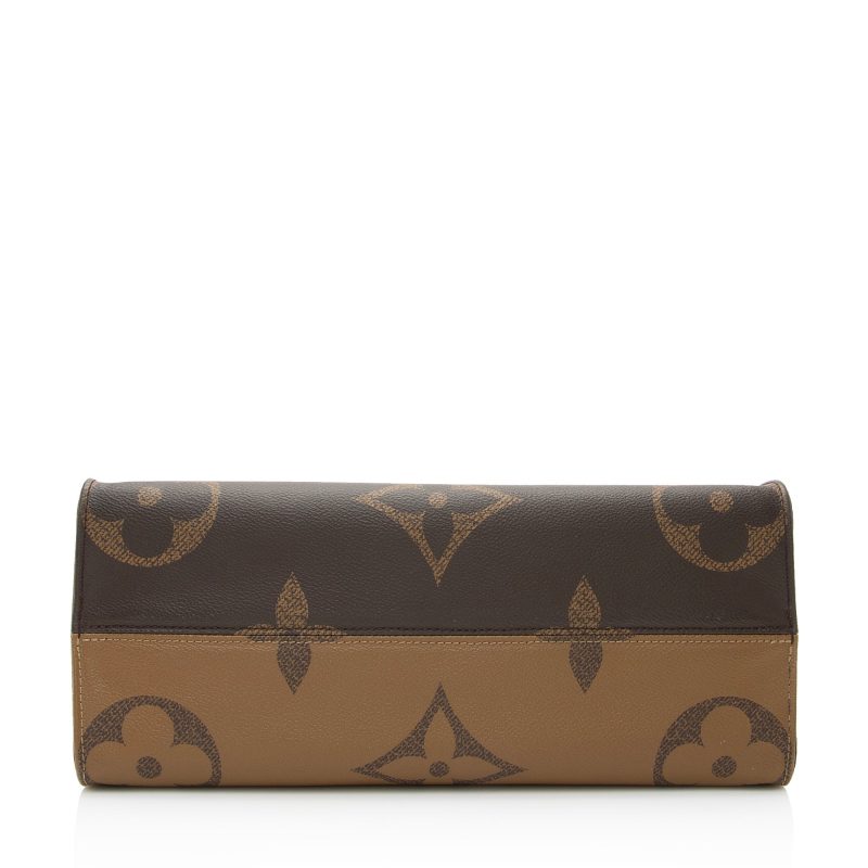 Louis Vuitton Giant Monogram Canvas Onthego MM Tote (SHF-22343) - Image 3