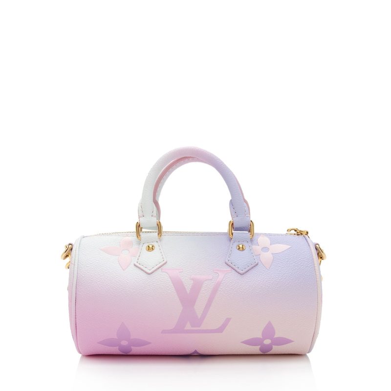Louis Vuitton Giant Monogram Empreinte Leather Spring In The City Papillon BB Satchel (SHF-V2PmwM) - Image 2