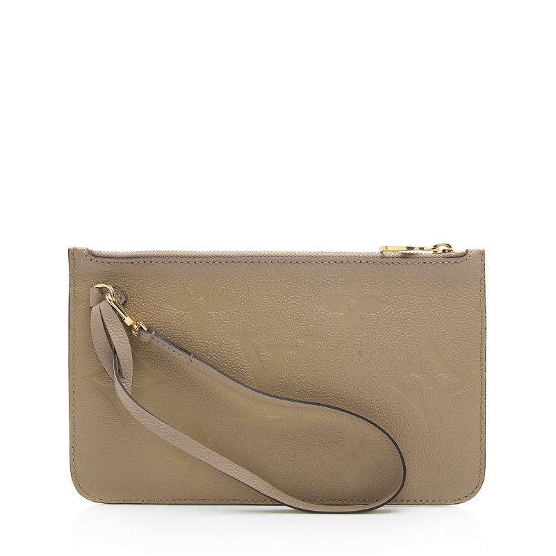 Louis Vuitton Giant Monogram Empreinte Neverfull MM Pochette (SHF-23151) - Image 2