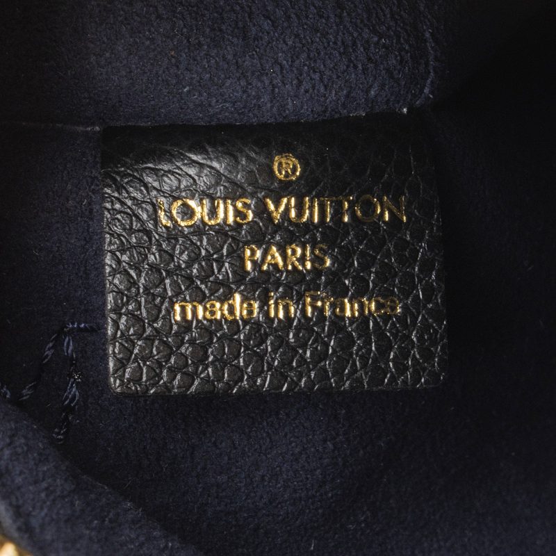 Louis Vuitton Giant Monogram Empreinte Neverfull MM Pochette (SHF-nVmtJ1) - Image 4