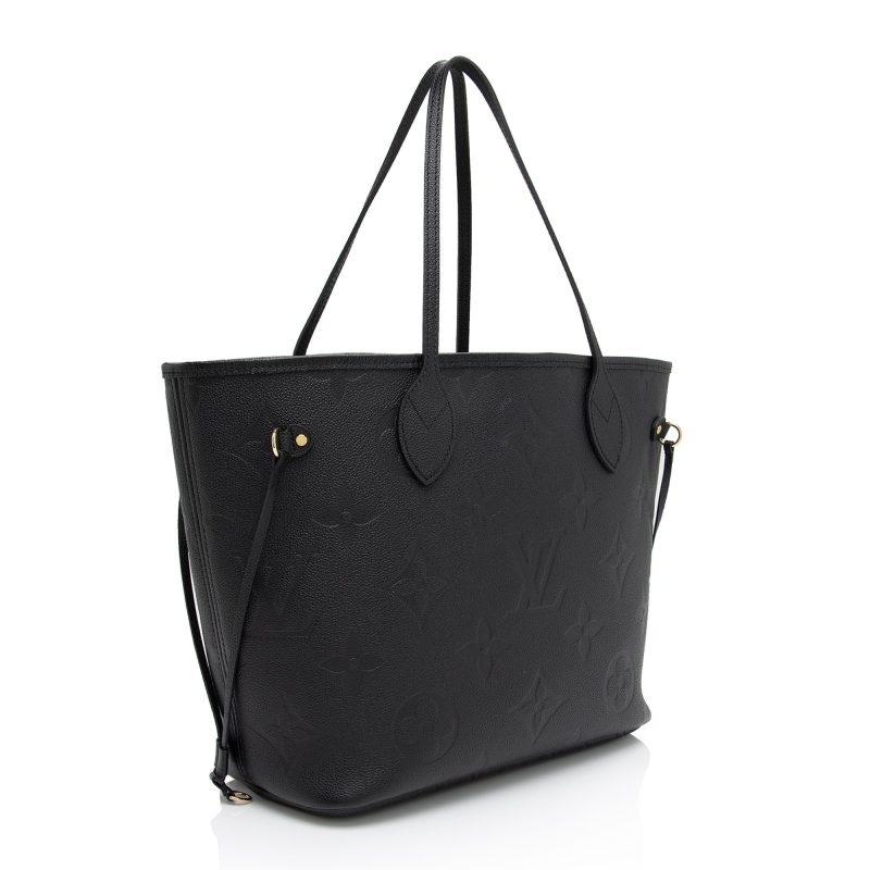Louis Vuitton Giant Monogram Empreinte Neverfull MM Tote (SHF-eOjQfw)