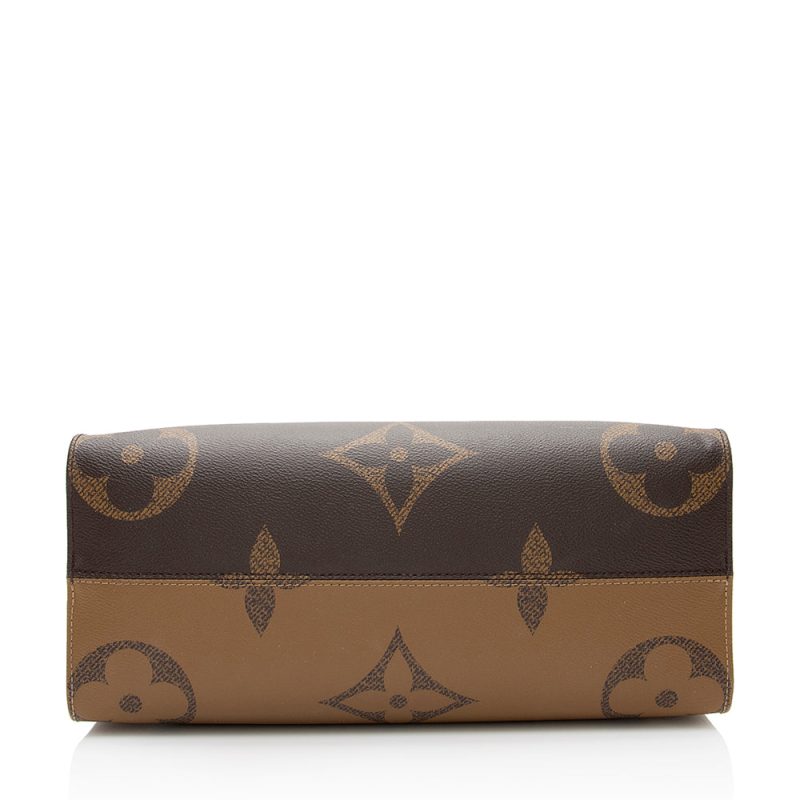 Louis Vuitton Giant Monogram Onthego MM Tote (SHF-20188) - Image 3