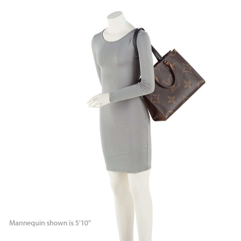 Louis Vuitton Giant Monogram Onthego MM Tote (SHF-20188) - Image 4