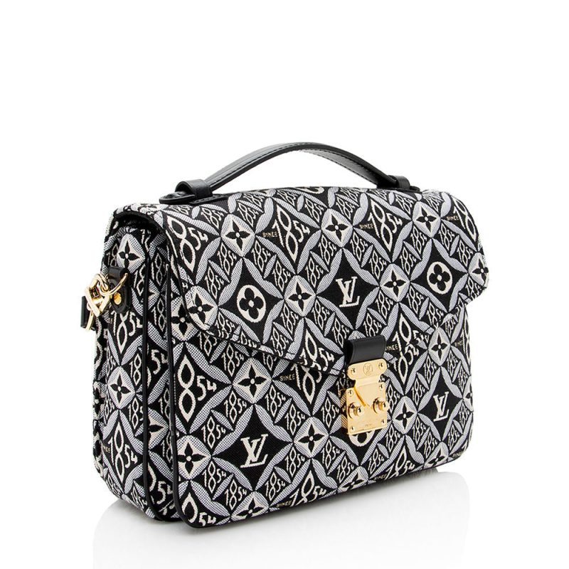 Louis Vuitton Jacquard Since 1854 Pochette Metis Shoulder Bag (SHF-22038)