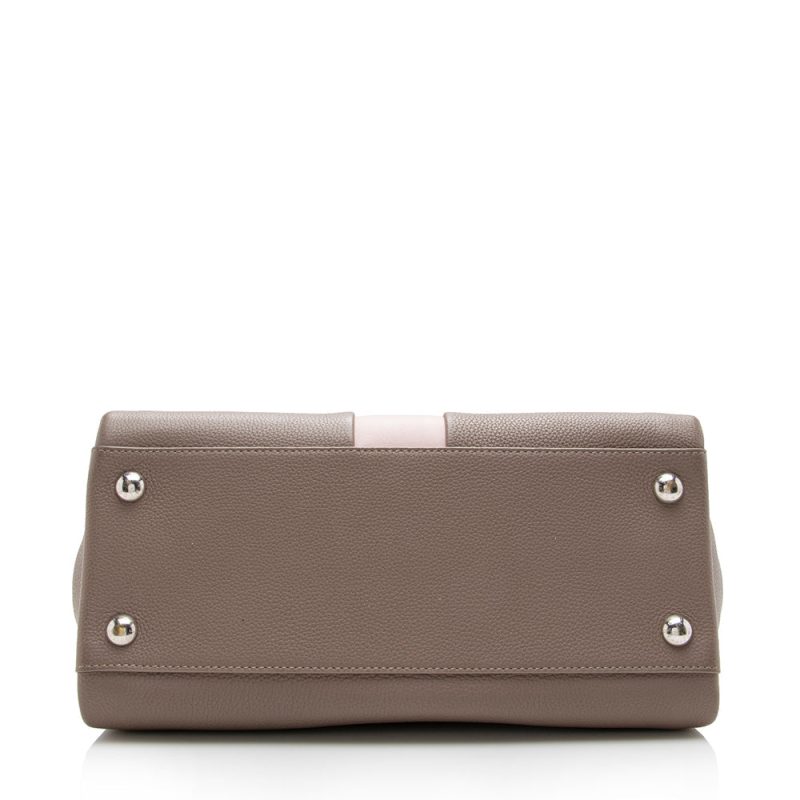 Louis Vuitton Leather Astrid Top Handle Satchel (SHF-16824) - Image 3