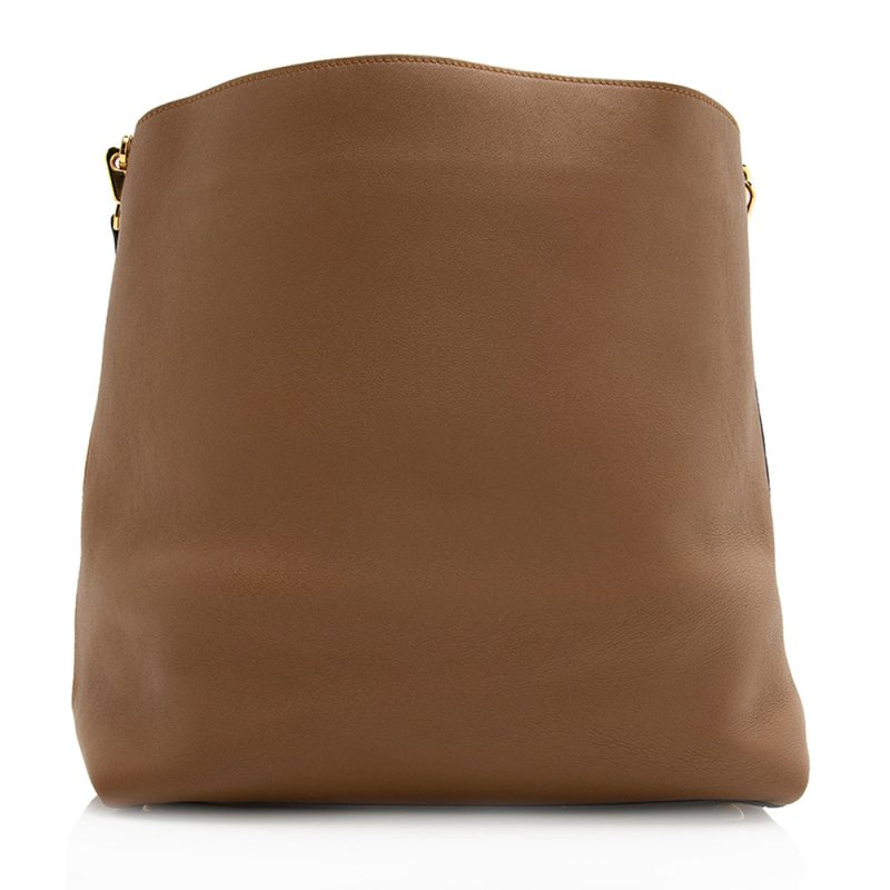 Louis Vuitton Leather Noisette Parnassea Bagatelle Shoulder Bag (SHF-20732) - Image 2