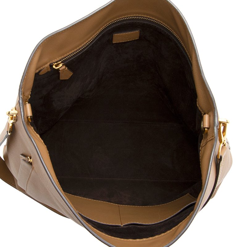 Louis Vuitton Leather Noisette Parnassea Bagatelle Shoulder Bag (SHF-20732) - Image 6