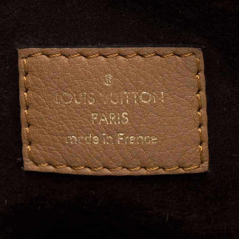Louis Vuitton Leather Noisette Parnassea Bagatelle Shoulder Bag (SHF-20732) - Image 7