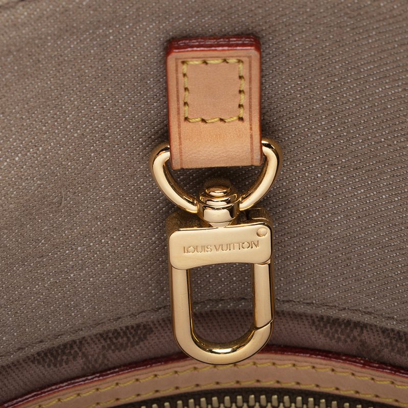 Louis Vuitton Limited Edition Canvas Beach Cabas PM Tote (SHF-21504) - Image 8