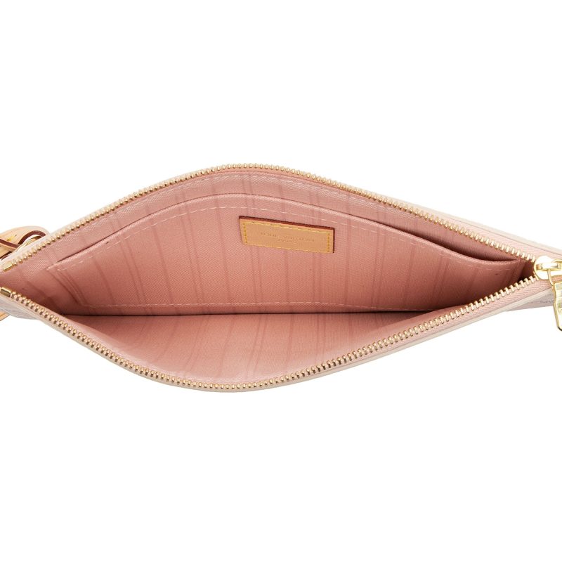 Louis Vuitton Limited Edition Damier Azur Tahitienne Neverfull MM Pochette (SHF-qUgHbq) - Image 5