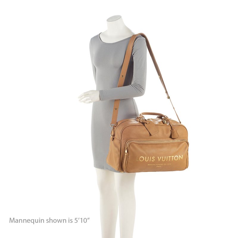 Louis Vuitton Limited Edition Leather Flight Paname Jetlag Weekender (SHF-21367) - Image 4
