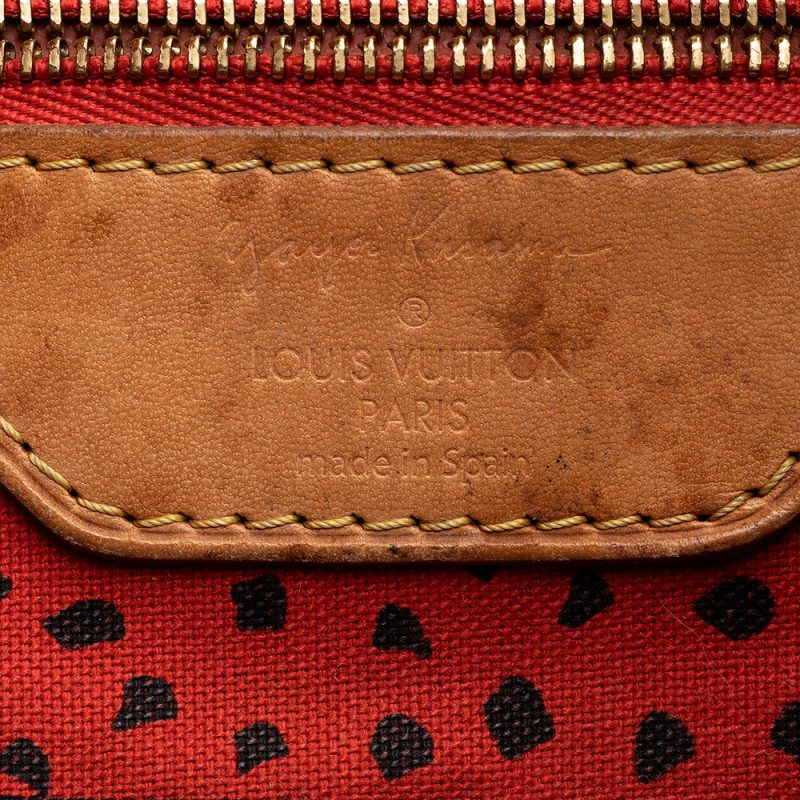Louis Vuitton Limited Edition Monogram Canvas Kusama Waves MM Neverfull - FINAL SALE (SHF-18393) - Image 7