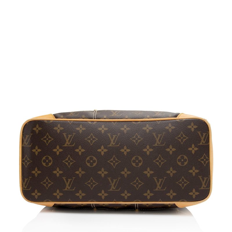 Louis Vuitton Limited Edition Monogram Canvas Riveting Satchel (SHF-mL6nuz) - Image 3