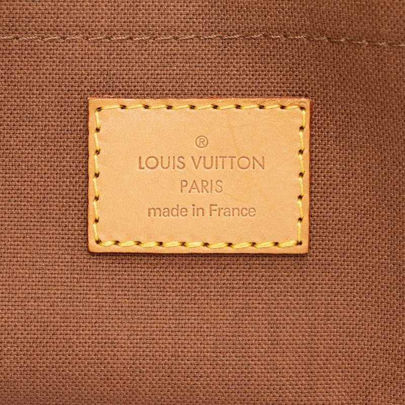Louis Vuitton Limited Edition Monogram Canvas Riveting Satchel (SHF-mL6nuz) - Image 7