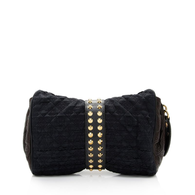 Louis Vuitton Limited Edition Monogram Satin Leather Coquette Pochette Clutch (SHF-jITFo4) - Image 2