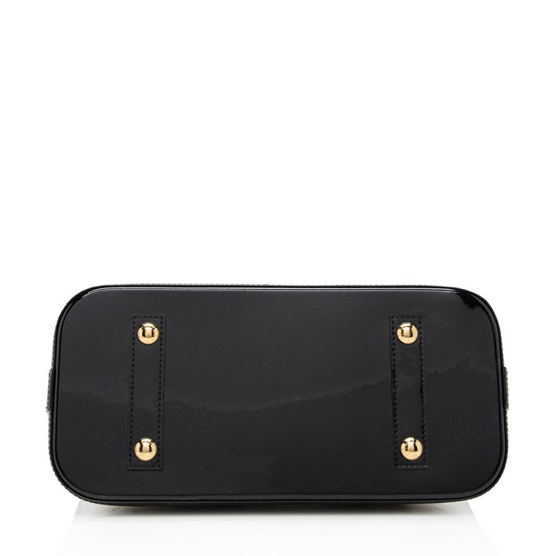 Louis Vuitton Limited Edition Monogram Vernis Stickers Alma PM Satchel (SHF-18637) - Image 3
