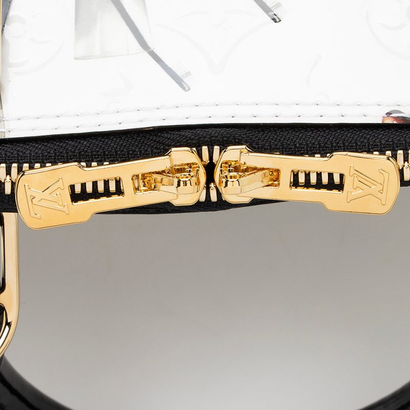 Louis Vuitton Limited Edition Monogram Vernis Stickers Alma PM Satchel (SHF-18637) - Image 7