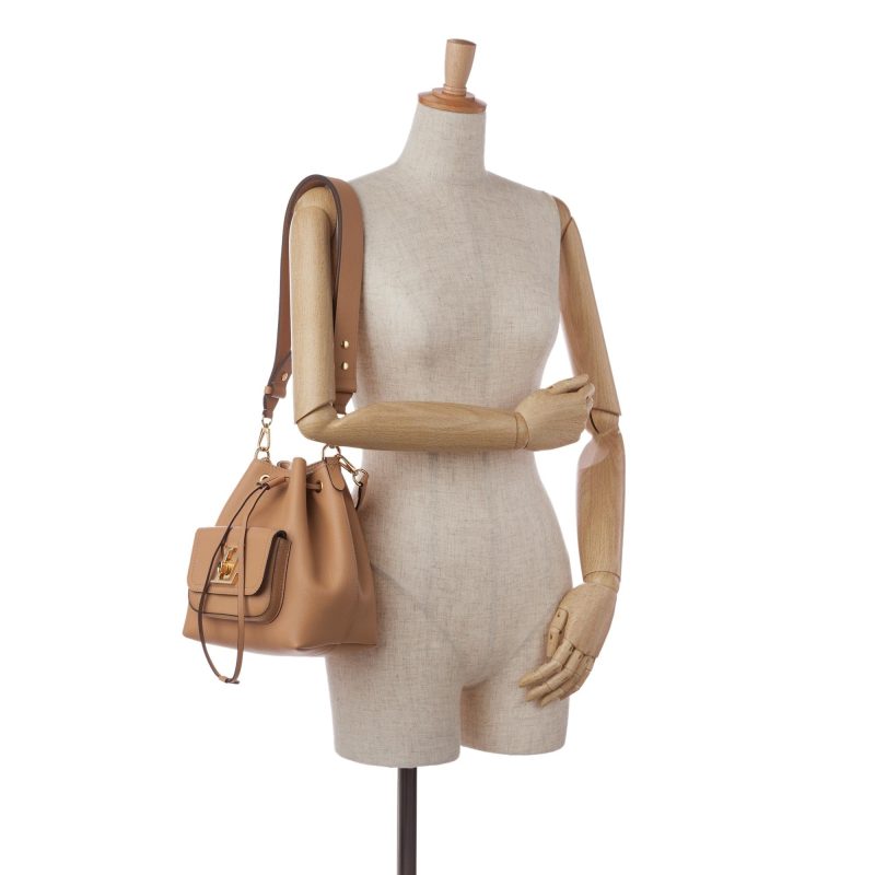 Louis Vuitton Lockme Bucket MM (SHG-aHcs25) - Image 4