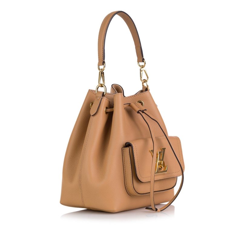 Louis Vuitton Lockme Bucket MM (SHG-aHcs25)