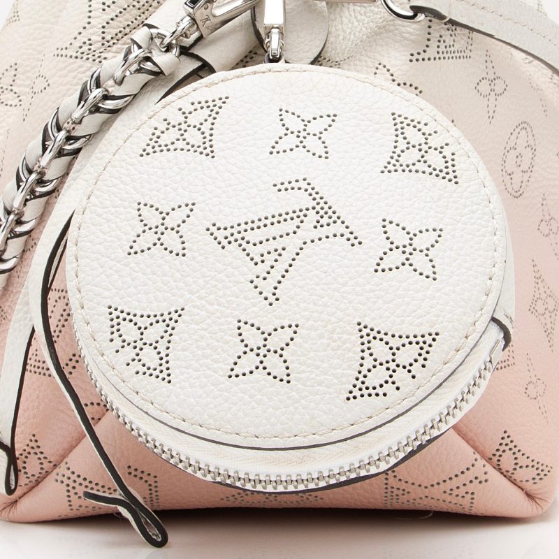 Louis Vuitton Mahina Leather Bella Medium Bucket Bag (SHF-vWLGtP) - Image 8