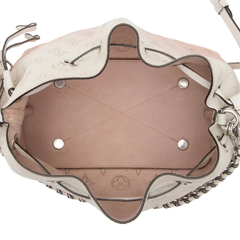 Louis Vuitton Mahina Leather Bella Medium Bucket Bag (SHF-vWLGtP) - Image 5