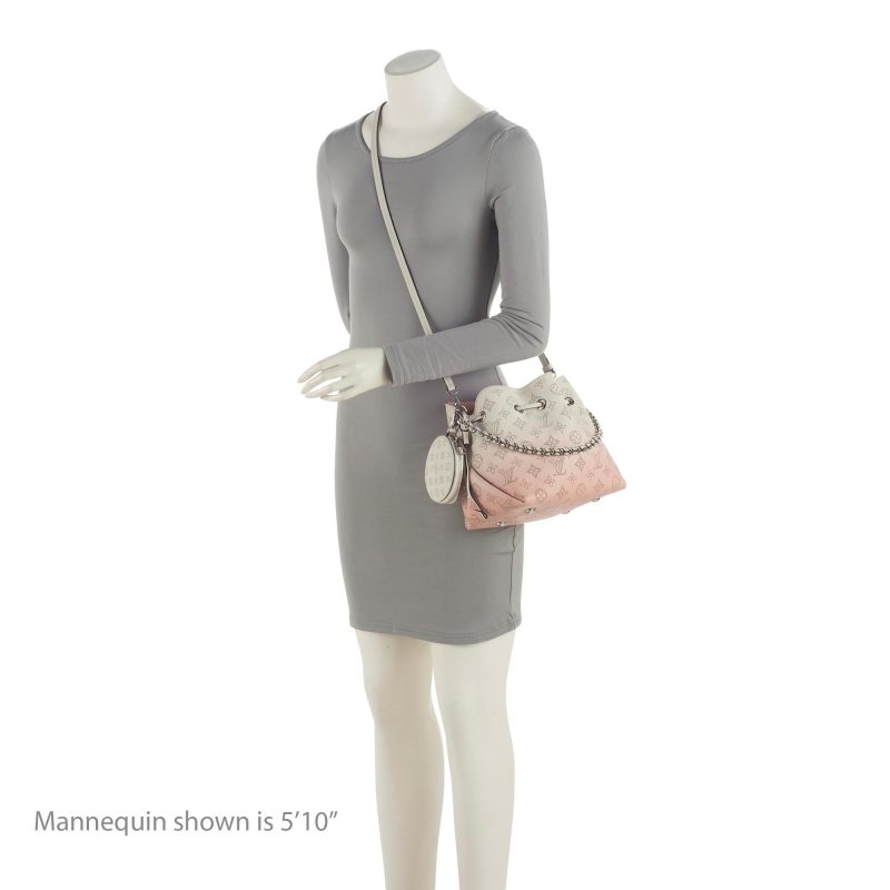 Louis Vuitton Mahina Leather Bella Medium Bucket Bag (SHF-vWLGtP) - Image 4