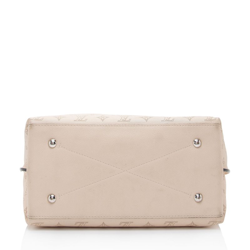 Louis Vuitton Mahina Leather Carmel Hobo (SHF-I2e2sp) - Image 3